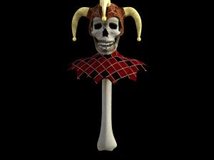 Skullstick 3D Model