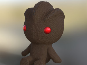 Alien vargin ET toy 3D Model