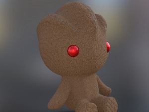 Alien vargin ET toy 3D Model