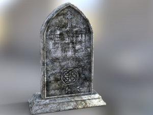 Graves grass 3D-Modell