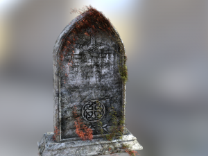Graves grass 3D-Modell