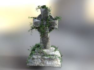 Graves grass 3D-Modell