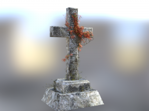 Graves grass 3D-Modell