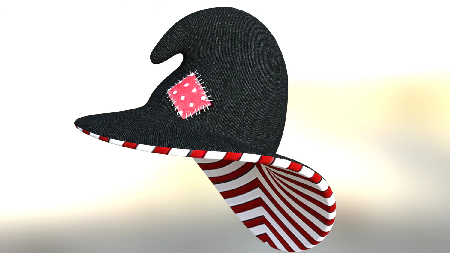 Hat halloween 3D Model .c4d .max .obj .3ds .fbx .stl .blend 
