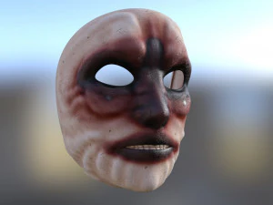 M&aacute;scaras festa de halloween carnaval Modelo 3D