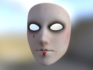 Masks halloween party carniva Modelo 3D