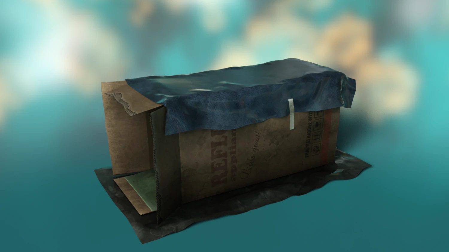 Ghetto props 3D Model .c4d .max .obj .3ds .fbx .stl .blend 