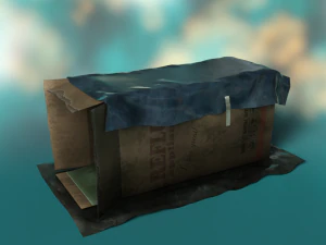 贫民窟道具 3D 模型