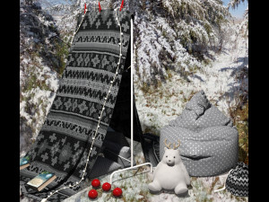 Decoration Christmas Kids 3D Модель