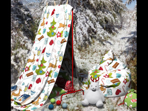 Decoration Christmas Kids 3D Модель