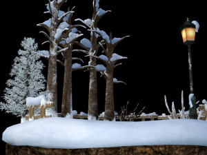 Exterior Scene 3D 模型