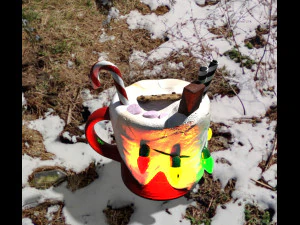 Mugs light christmas 3D Model