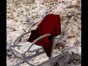 Scene christmas props 3D Модель