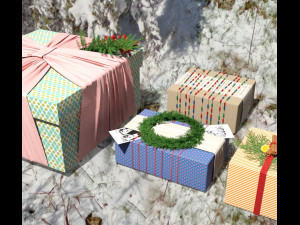 Decoration Christmas 3D Model