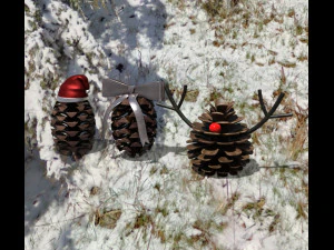 Packen Sie Requisiten f&uuml;r Weihnachten ein 3D Modell