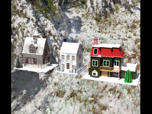 Pack props christmas 3D 模型