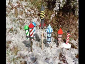 Pack props christmas 3D Model