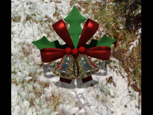Pack props christmas 3D Model