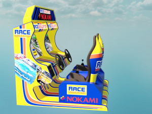 Arcade game retro Model 3D