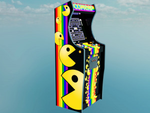 Arcade game retro Modèle 3D