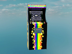 Arcade game retro Modèle 3D