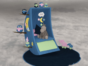 Decoration bedroom baby 3D Model