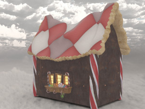 Houses ornaments christmas winter 3Dモデル