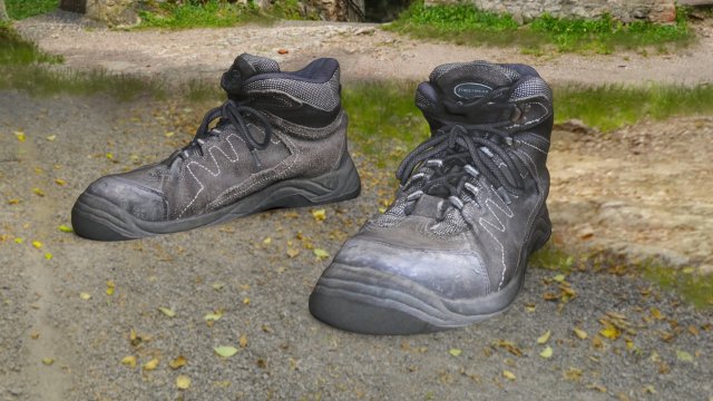 Sneaker trail and adventure 3D Модель .c4d .max .obj .3ds .fbx .stl .blend 