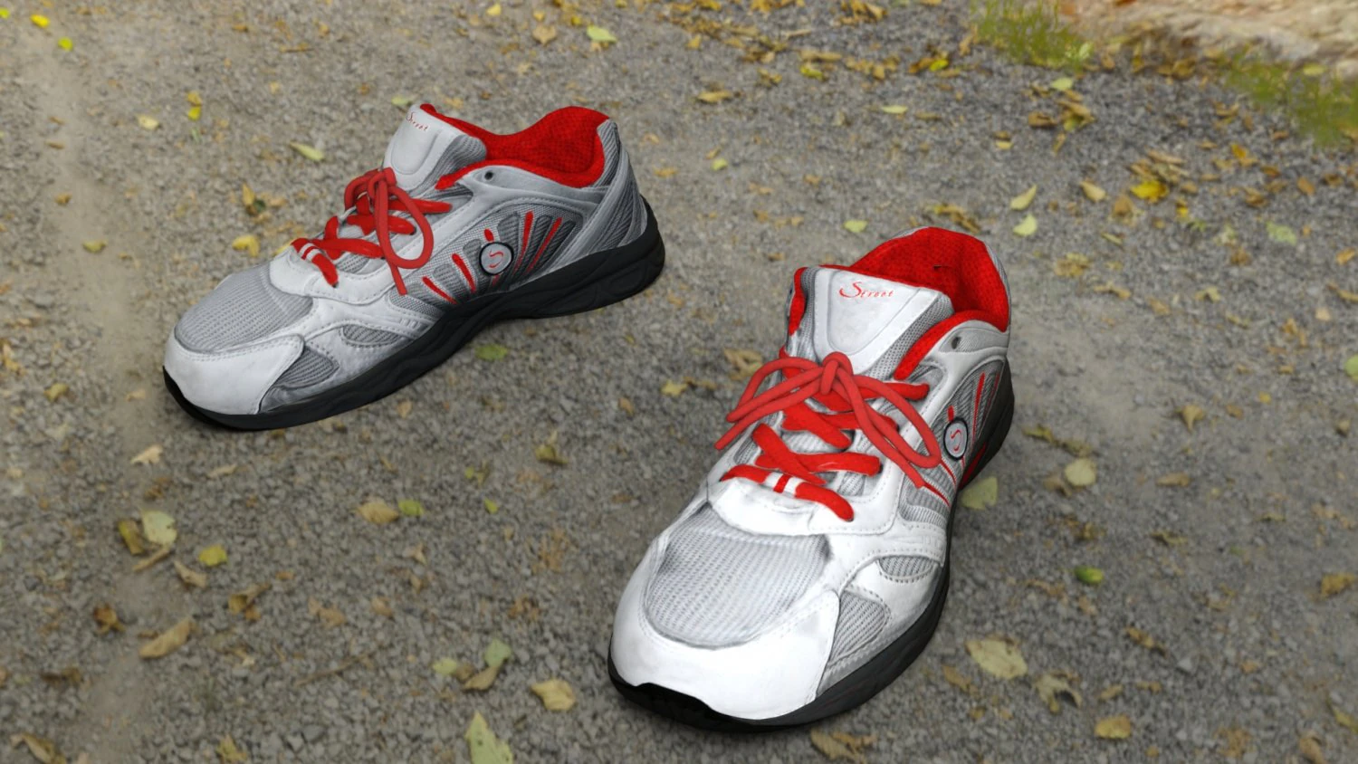 Sneaker casual 3D Model .c4d .max .obj .3ds .fbx .stl .blend 