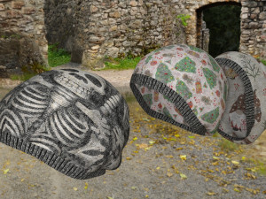 Beanie styles Model 3D