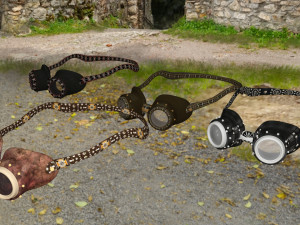 Pack props accessories sci fi Modelo 3D
