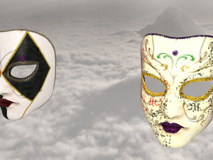 Fun mask carnival 3D 모델