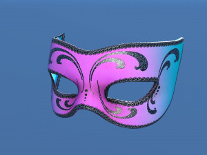 Fun mask carnival Modelo 3D
