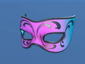 Fun mask carnival 3D Model
