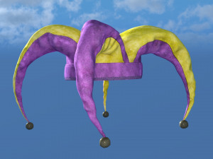 Jester hat carnival 3Dモデル