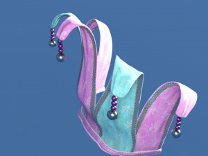 Jester headband carnival Model 3D
