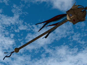 CrownScepter Modelo 3D