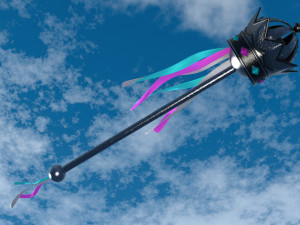 CrownScepter Modelo 3D