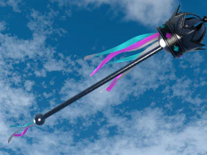 CrownScepter 3D Model