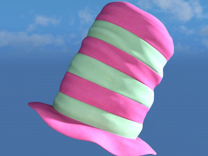 Top hat carnival 3D 모델