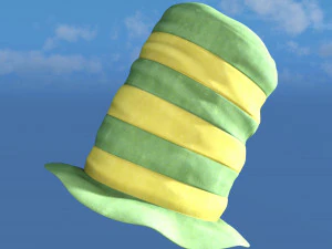 Top hat carnival 3D Model