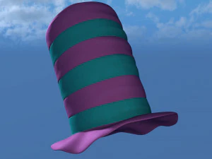 Top hat carnival 3D Model