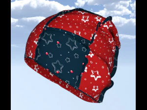 कैप बर्फ सर्दी 3D मॉडल