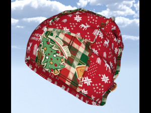 Cap snow winter Model 3D