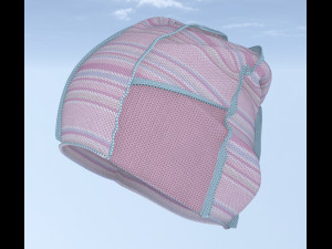 Cap snow winter Model 3D