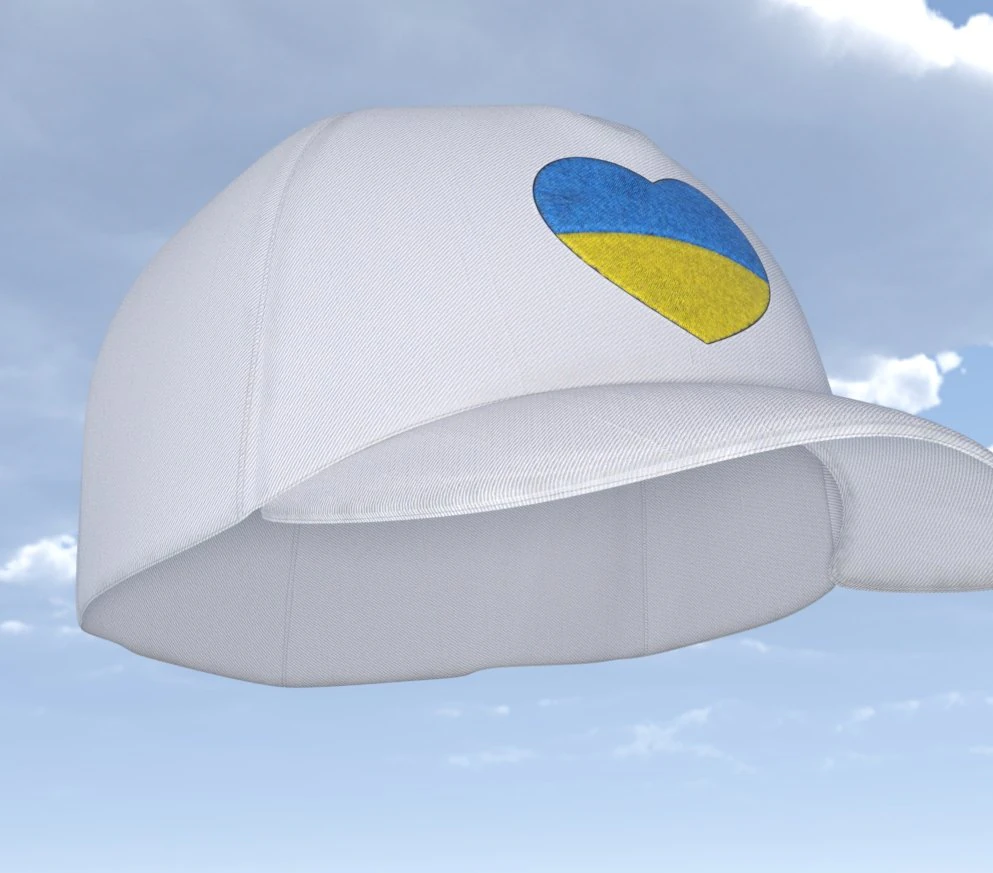 Cap fashion summer 3D Model .c4d .max .obj .3ds .fbx .stl .blend 