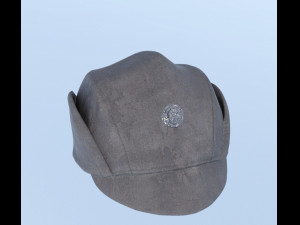 Officer Uniform cap Model 3D