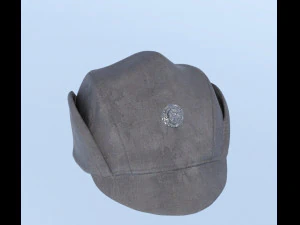 Officer Uniform cap 3D Model