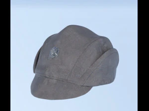 Officer Uniform cap 3D Model