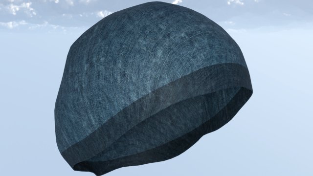 Cap unissex 3D Model .c4d .max .obj .3ds .fbx .stl .blend 